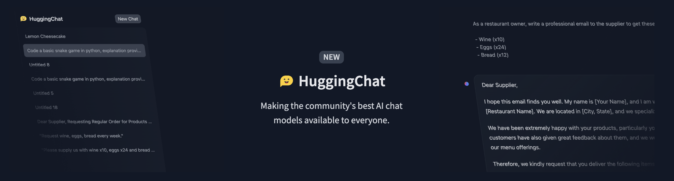 Hugging News #0428: HuggingChat 来啦